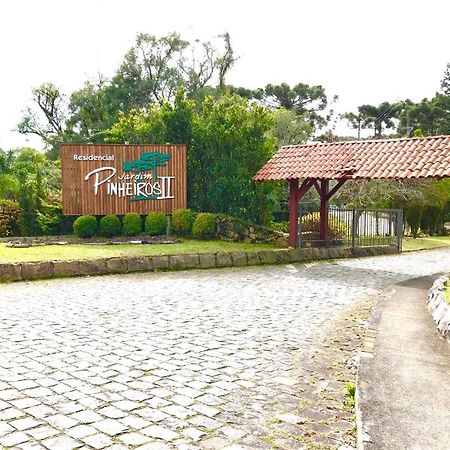 Casa Calandra Chale Colonial De Madeira Na Serra Gaucha, Canelars Villa Eksteriør billede