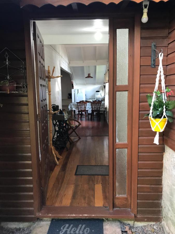 Casa Calandra Chale Colonial De Madeira Na Serra Gaucha, Canelars Villa Eksteriør billede
