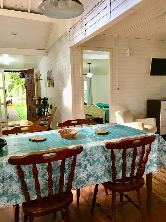 Casa Calandra Chale Colonial De Madeira Na Serra Gaucha, Canelars Villa Eksteriør billede