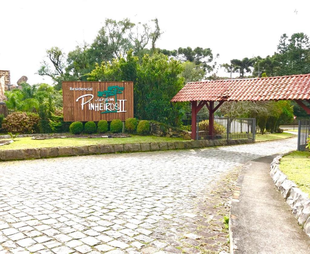 Casa Calandra Chale Colonial De Madeira Na Serra Gaucha, Canelars Villa Eksteriør billede